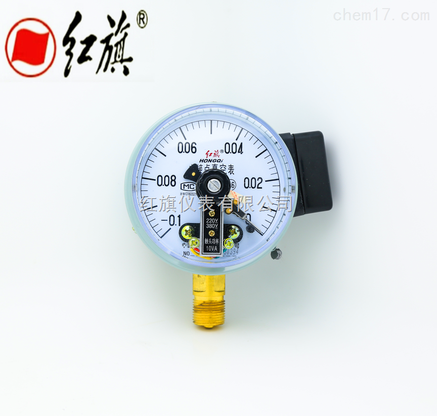 电接点压力表概述: 特种磁助压力表是根据使用工况的不同要 求,在普通型磁助压力表的基础上,研制了具 有耐震、耐蚀、氨用、耐蚀耐震及带有隔膜隔离器等 功能的多种类型的产品。 精确度等级:1.6级。 测量范围:0-0.1~0-60MPa, -0.1-0, -0.1-2.4MPa。 磁助压力表广泛应用于石油、化工、冶金、电力、机械等工业部门或机电设备配套中测量无爆炸危险的各种流体介质压力。 通常,仪表经与相应的电气器件(如继电器及变频器等)配套使用, 即可对被测(控)压力系统实现自动控制和发信(报警)的目的。