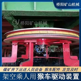 平巷运送人员驱动装置  猴车驱动轮