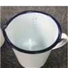 500ml 1000ml帶刻度線搪瓷量杯 搪瓷杯帶蓋