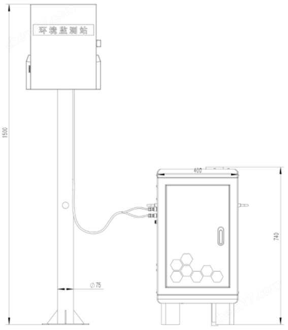 卡口堰水土流失自動監(jiān)測系統(tǒng)