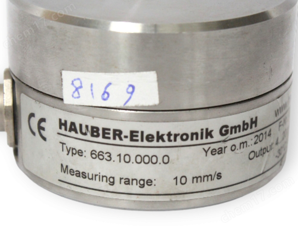 Hauber Elektronik振動傳感器663.16.000.0