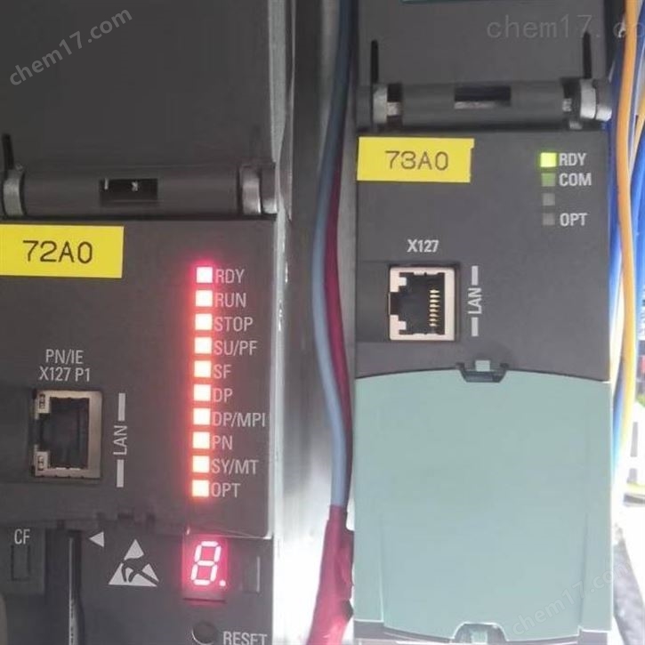 德國西門子運動控制器D425-2DP上電燈全亮