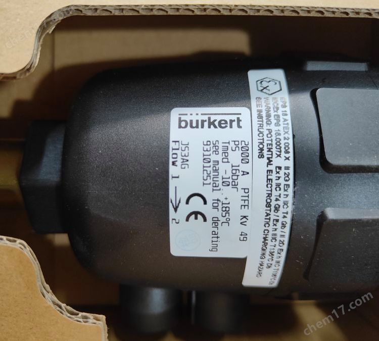 burkert全系列產品 寶德水閥 故得自動化設備 規格齊全