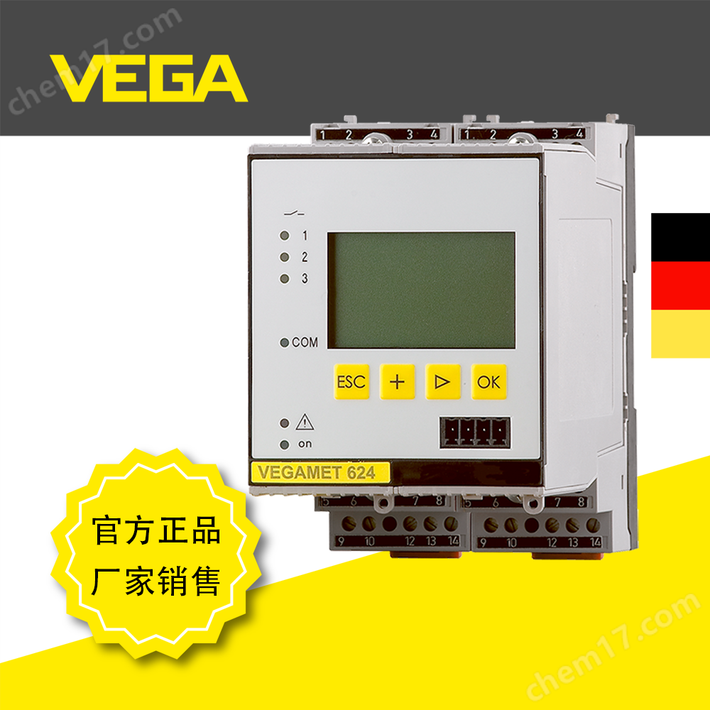 Wig Control Display VEGOMET 624