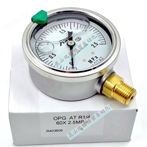 現(xiàn)貨供應ASK壓力表OPG-AT-R1/4-60x2.5MPa
