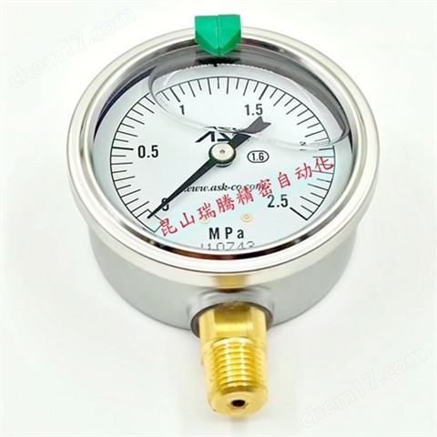 現(xiàn)貨供應ASK壓力表OPG-AT-R1/4-60x2.5MPa