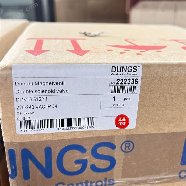 德國DUNGS冬斯雙電磁閥DMV-D 512/11