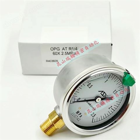 現(xiàn)貨供應ASK壓力表OPG-AT-R1/4-60x2.5MPa