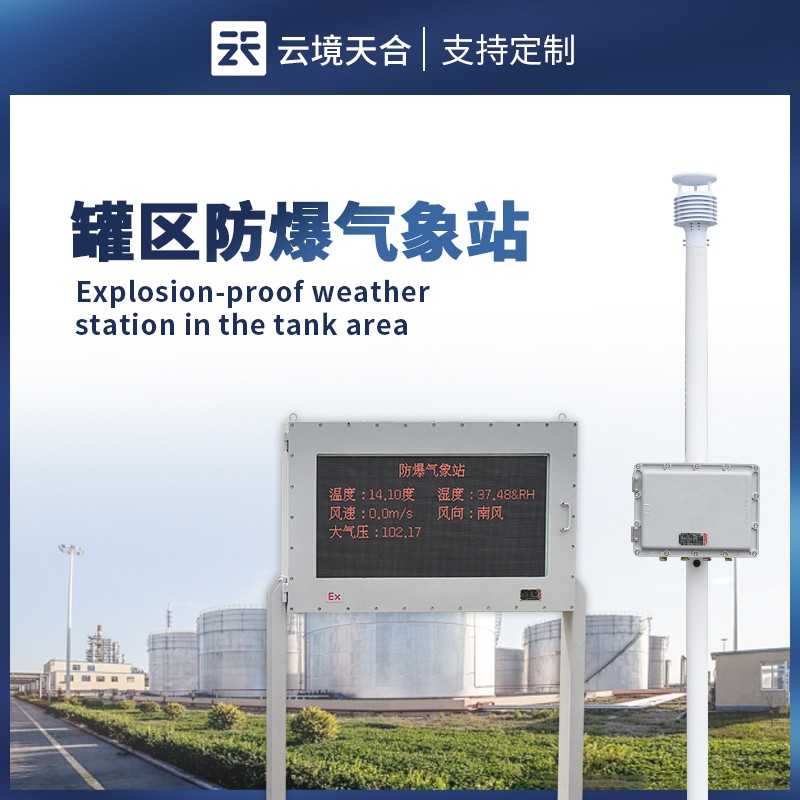6.jpg 五參數防爆氣象站應用—重點場所監測氣象條件以保障安全生產,預防事故