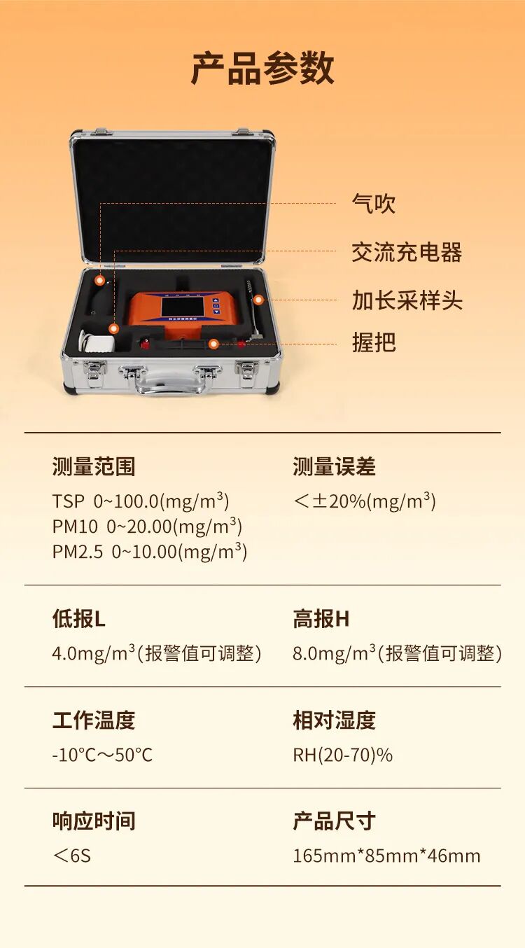 专业随行,精准掌控——YR-PF110便携式粉尘浓度测量仪全新上市
