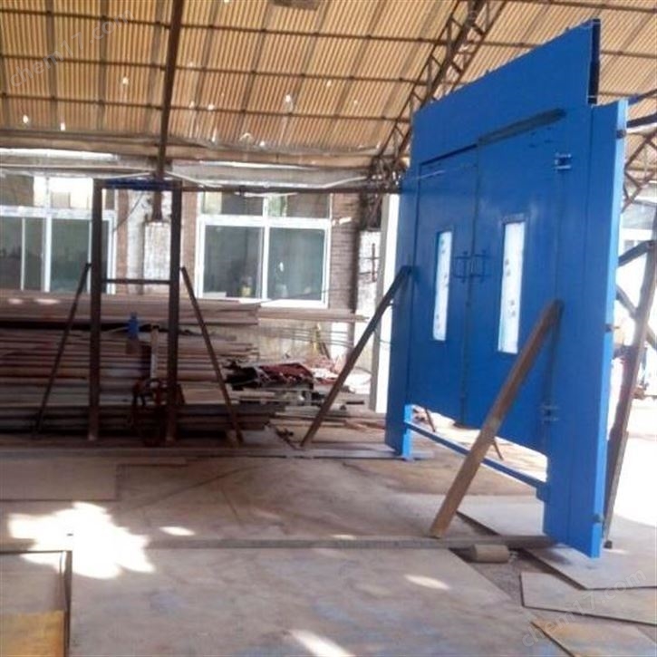 抗礦壓緩沖風門防擠壓