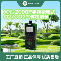 手持泵吸式O2/CO2氣體檢測儀氣體報警裝置