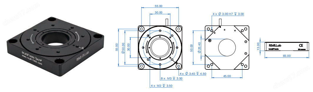 image.png 線性/垂直/升降/旋轉/角擺位移臺Lab系列