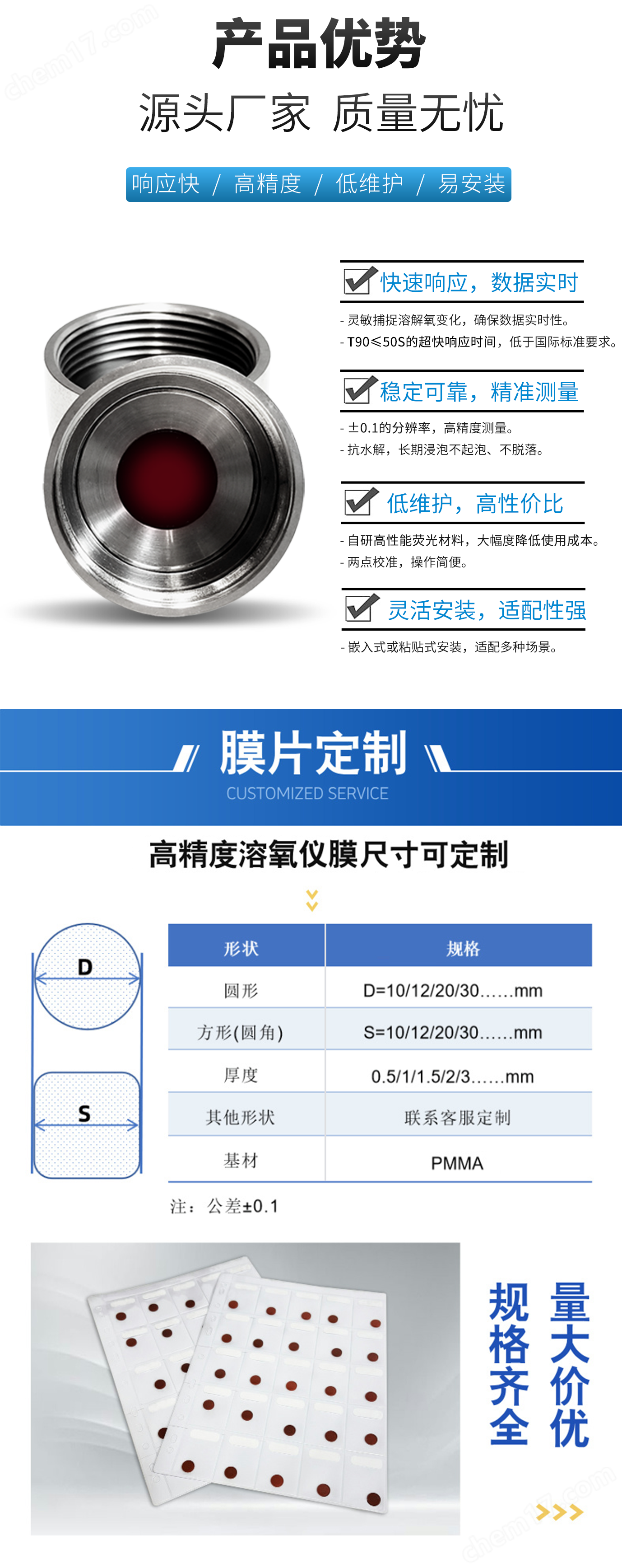 智感環(huán)境自主研發(fā)高性能熒光膜