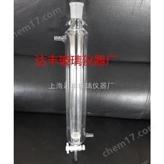 具夾層標(biāo)口砂板四氟節(jié)門層析柱（厚壁設(shè)計(jì)）